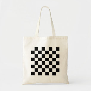 Chequered Flag Racing Chess Checkers Chessboard Tote Bag