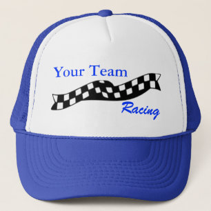 Chequered Flag Swoop Race Team Hat