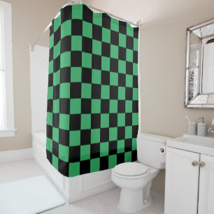 Chequered Green and Black