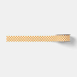 Chequered Grosgrain Ribbon