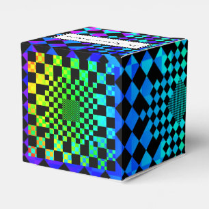 Chequered Illusion by Kenneth Yoncich Favor Box