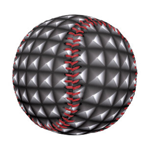Chequered Industrial Style Background Customizable Baseball
