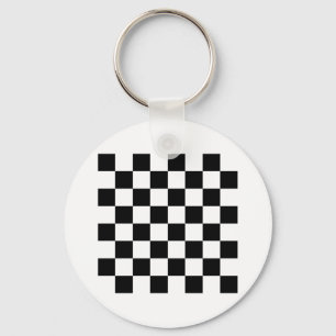 chequered keychain