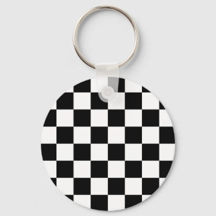 chequered keychain