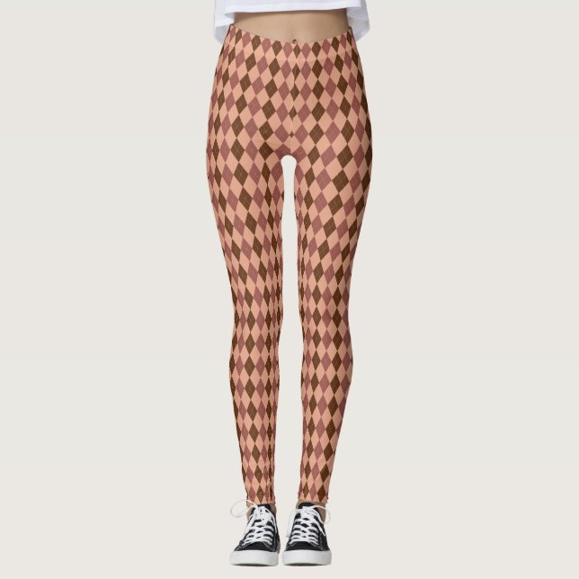 chequered leggings (Front)