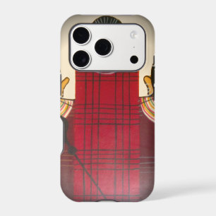 Chequered Maasai Family Portrait Abstract Herita