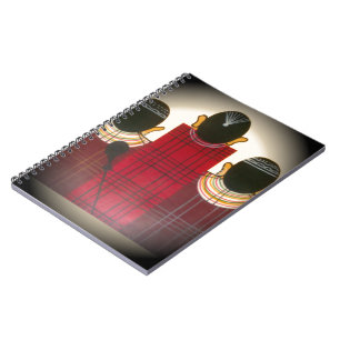 Chequered Maasai Family Portrait Notebook