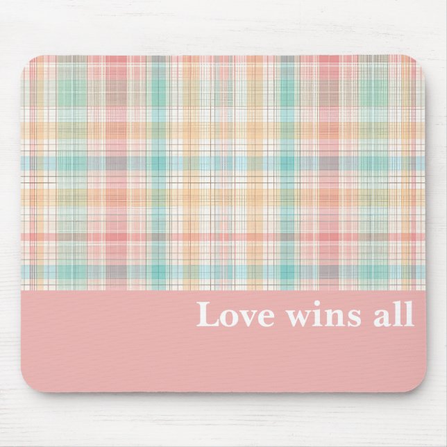 Chequered mouse pad (Front)