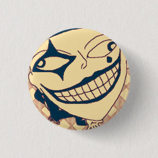 Chequered MTJ 1 Inch Round Button