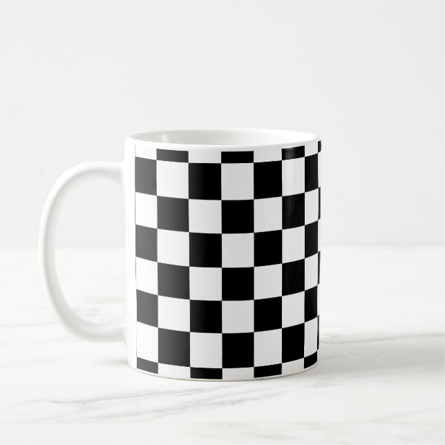 Chequered Mug (Left)