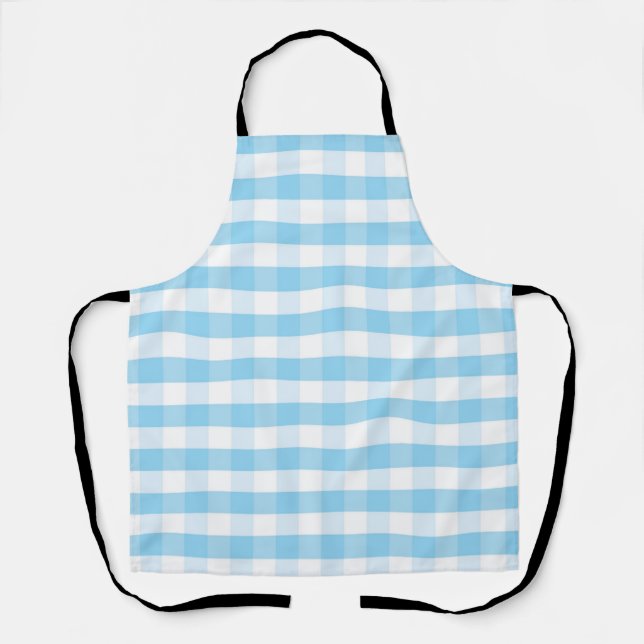 Chequered pattern apron (Front)