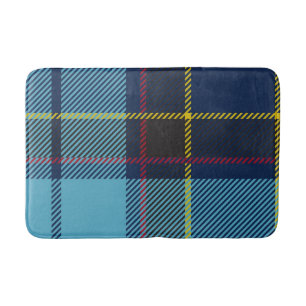 Chequered pattern bath mat