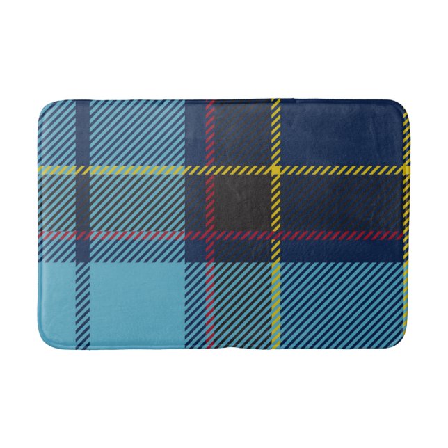 Chequered pattern bath mat (Front)