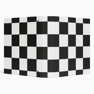 Chequered pattern binder