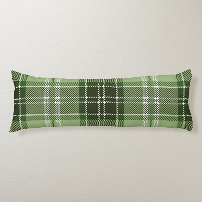 Chequered pattern body pillow (Front)