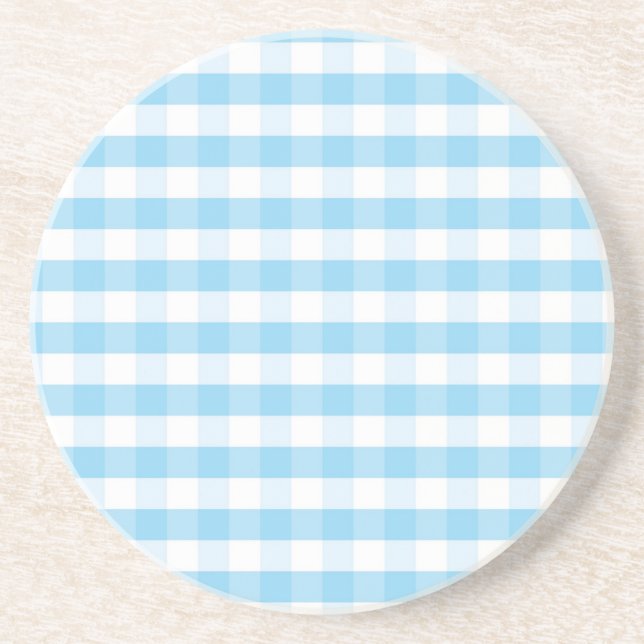 Chequered pattern coaster (Front)