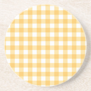 Chequered pattern coaster
