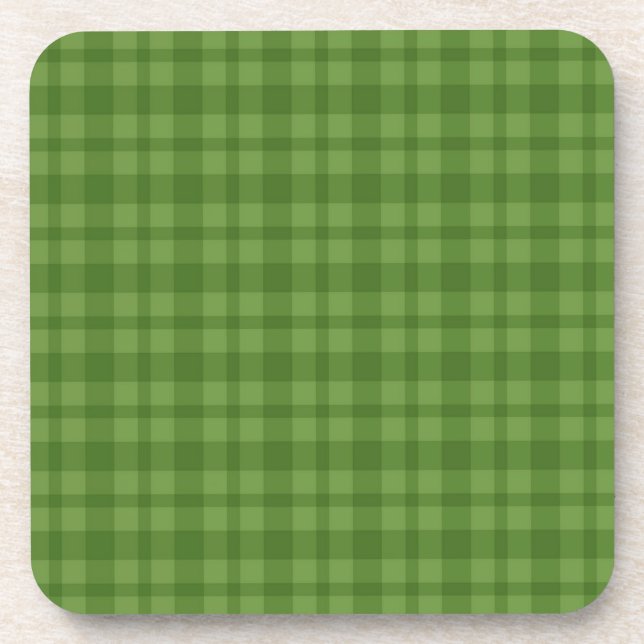 Chequered pattern coaster (Front)