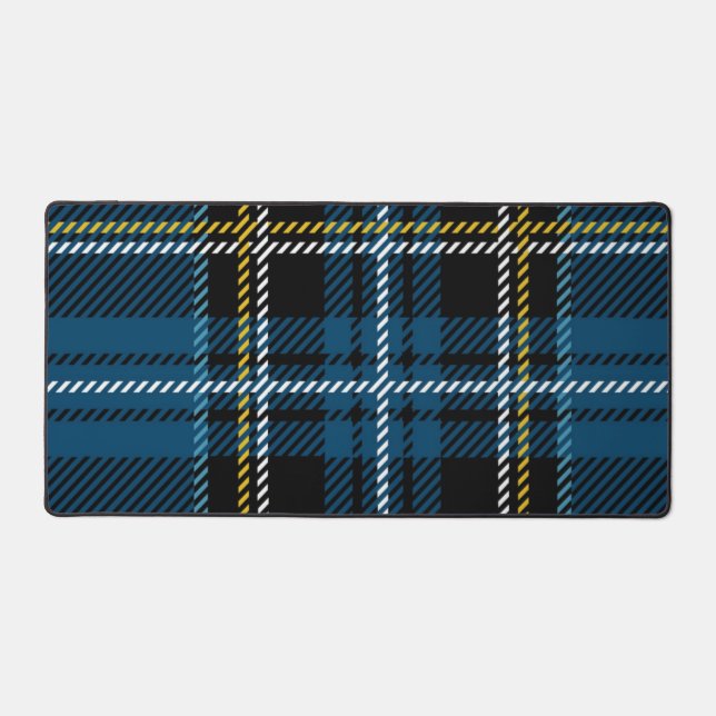 Chequered pattern desk mat (Front)