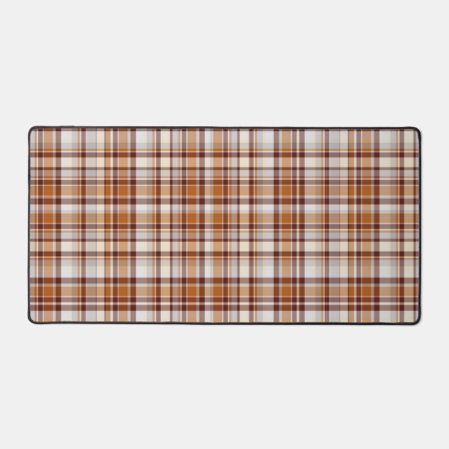 Chequered pattern desk mat (Front)