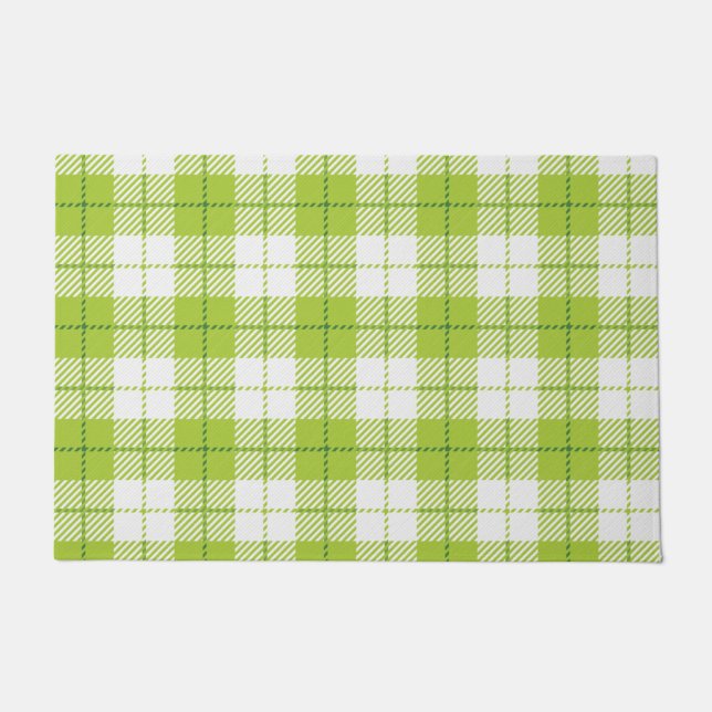 Chequered pattern doormat (Front)