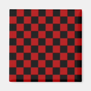 Chequered Pattern Magnet