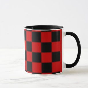 Chequered Pattern Mug