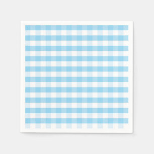 Chequered pattern napkin