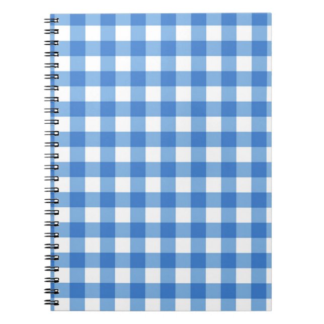 Chequered pattern notebook (Front)