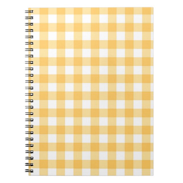 Chequered pattern notebook (Front)