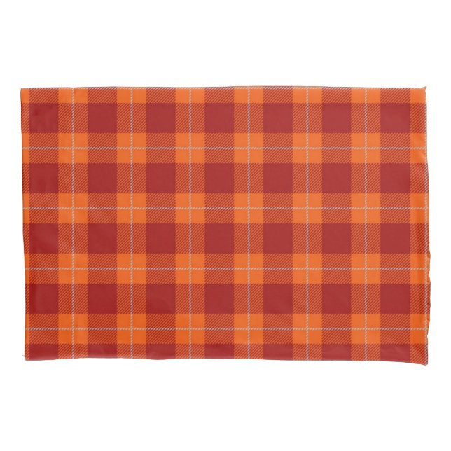 Chequered pattern pillowcase (Front)