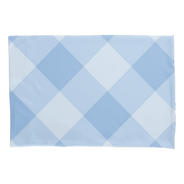 Chequered pattern pillowcase (Front)