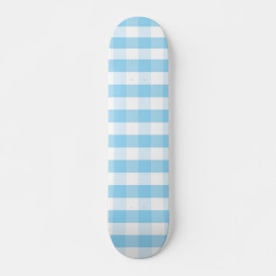 Chequered pattern skateboard
