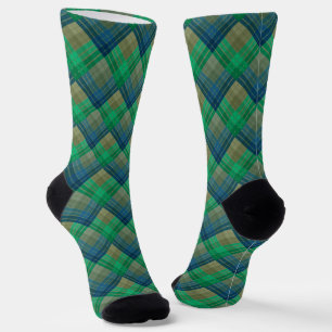 Chequered pattern with zig zag colouring socks
