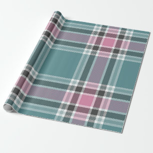 Chequered pattern wrapping paper