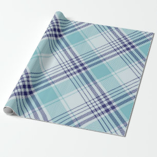 Chequered pattern wrapping paper