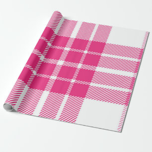 Chequered pattern wrapping paper