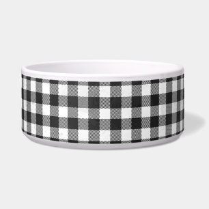 Chequered Plaid Black And White
