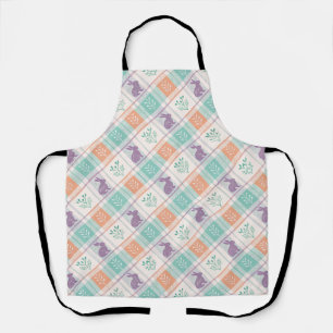 Chequered Plaid Easter Apron
