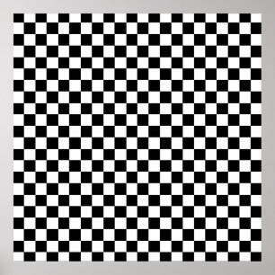 Chequered Poster