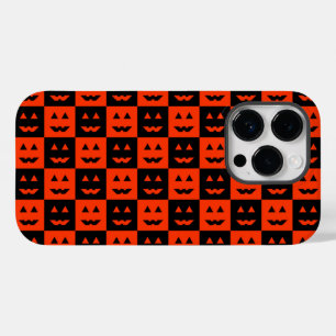 Chequered Pumpkin Faces Case-Mate iPhone 14 Pro Case