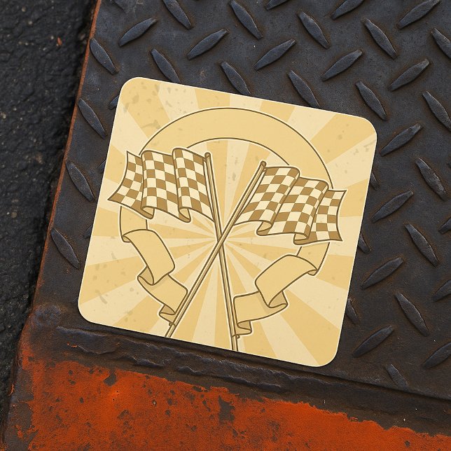 Chequered Racing Flags Stickers (Creator Uploaded)