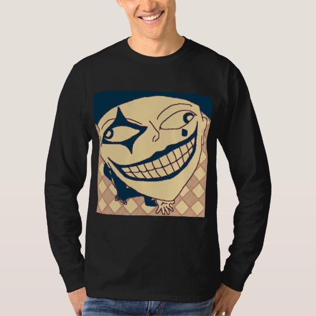 Chequered Smiling MTJ T-Shirt (Front)