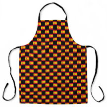 Chequered Spain Flag Pattern