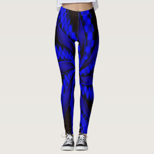 Chequered Swirls..... Leggings