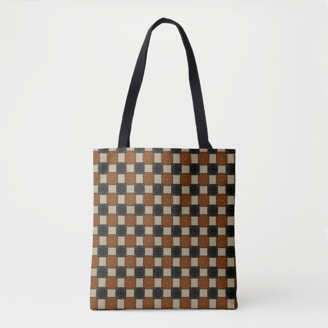 Chequered Tote (Front)