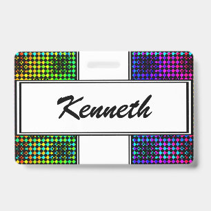 Chequered Twist by Kenneth Yoncich Badge