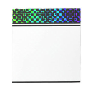 Chequered Twist by Kenneth Yoncich Notepad