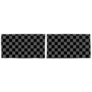 Chequered Two Tone Pillowcases HAMbyWG
