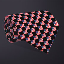 Chequered United States Flag Pattern